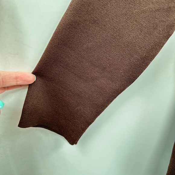 Y2K VINTAGE FINITY M brown Fall bow closure
coquette trendy woman rayon cardigan - Picture 5 of 12